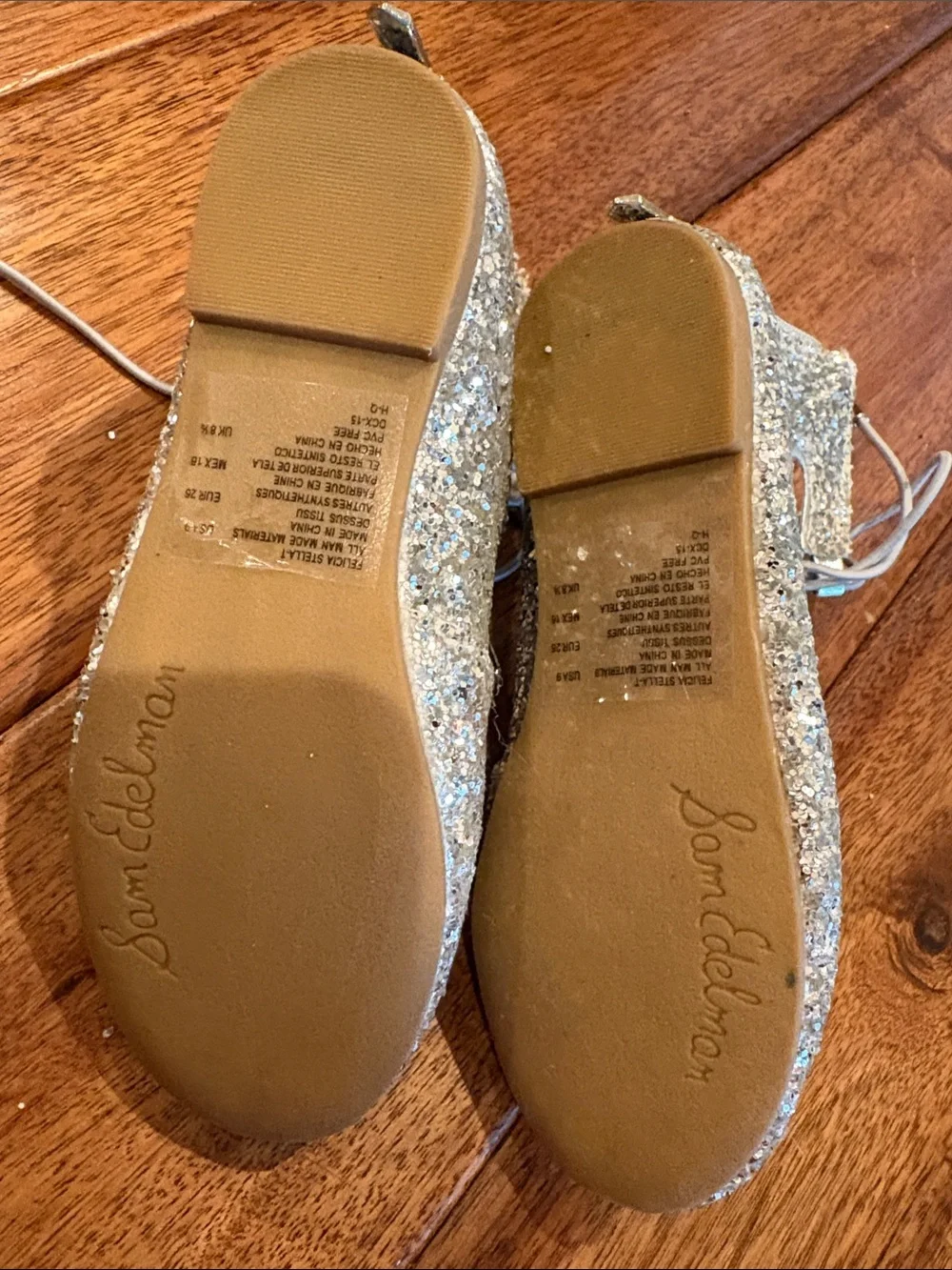 Sam Edelman sparkling silver
