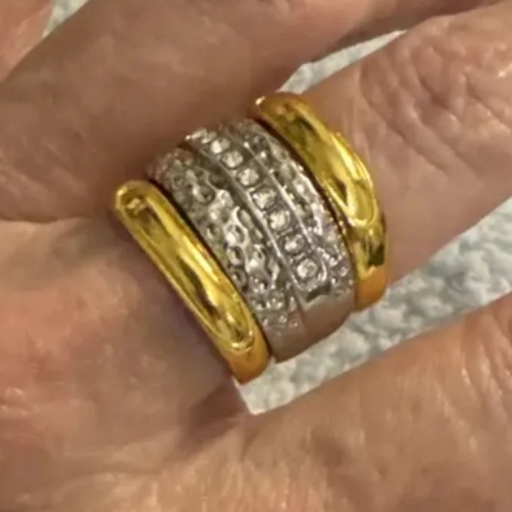 European Elegant Fashion Personality Style Womens‎ Ring 3 PC Sz 6