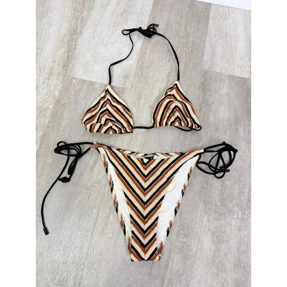 Triangl Swimwear Vinca Sapho Terry Toweling Bikini