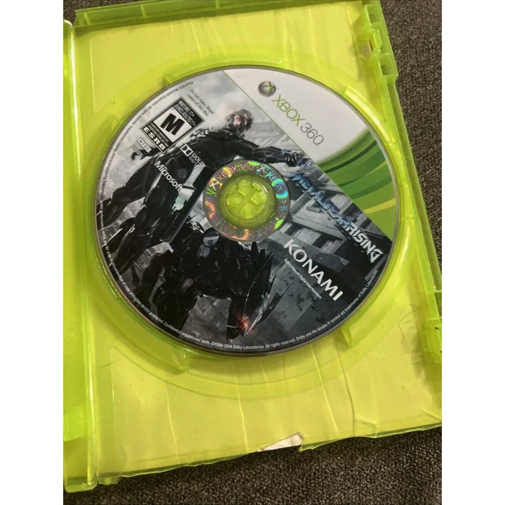 XBOX 360- METAL GEAR RISING REVENGE (NLG056772)‎