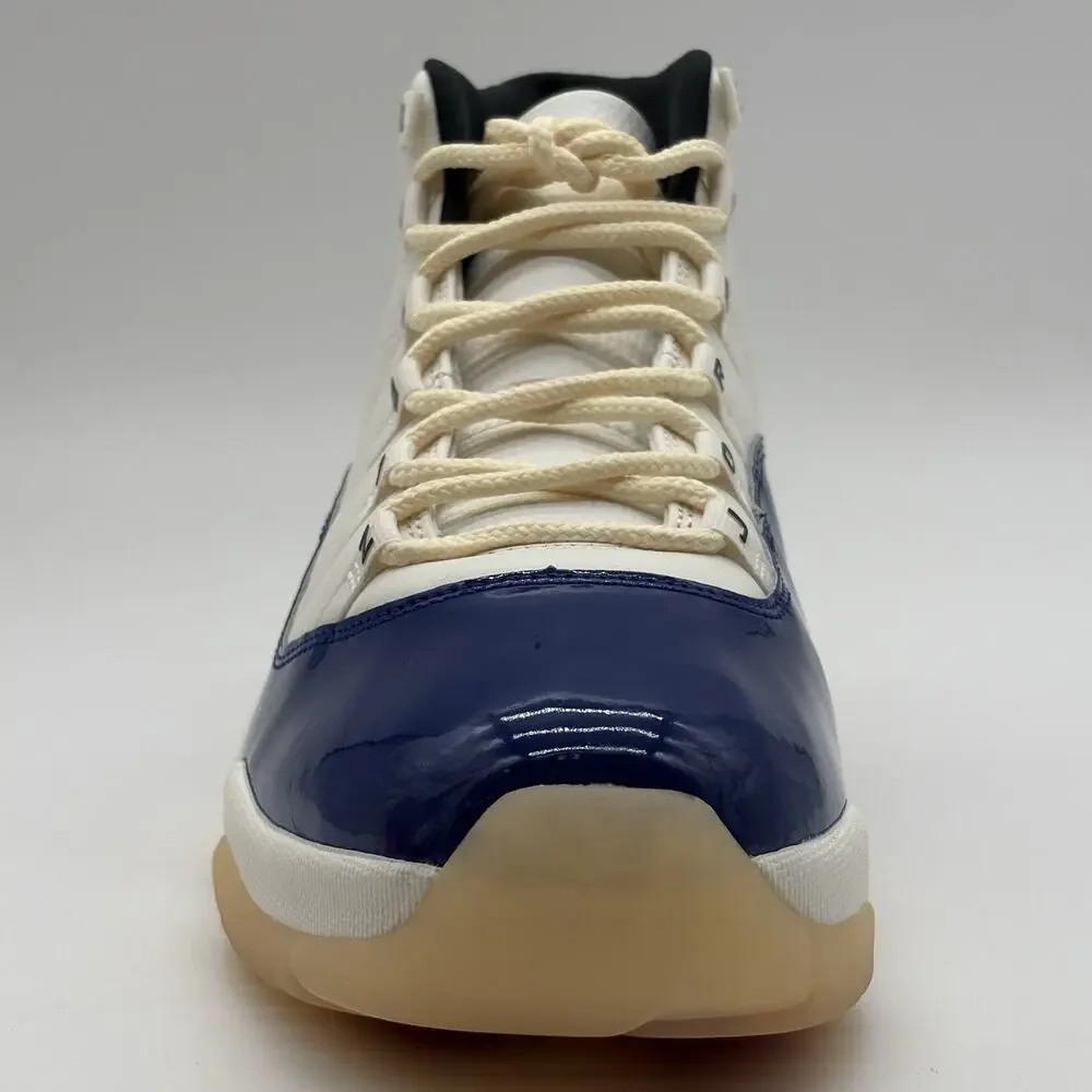 Jordan 11 Retro Rare Air White Blue IH0296 400 Mens Size 7.5 NEW Sneakers