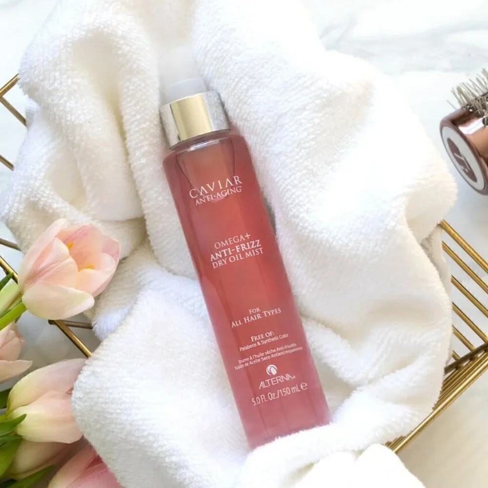New Alterna Caviar Anti-Aging Omega+ Anti-Frizz Dry Oil Mist