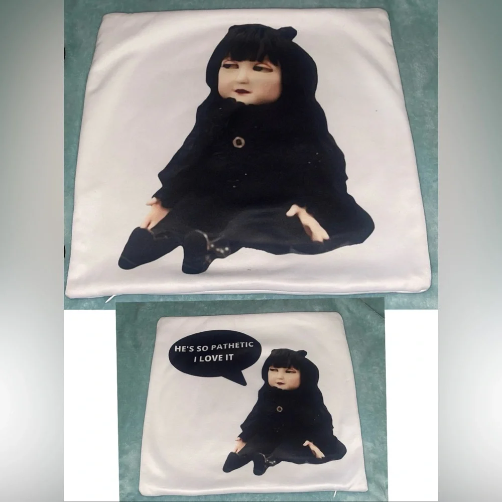 What We Do in the Shadows “Nadja Doll” Decorative Pillow Cover 16x16