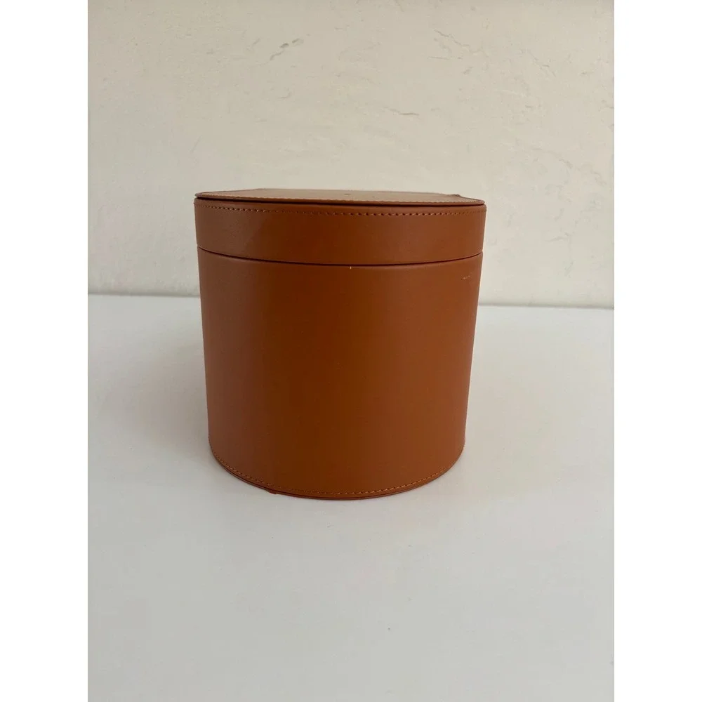 Dyson Airwrap Supersonic Presentation Case Tan Brown Storage Box Magnetic Clasp