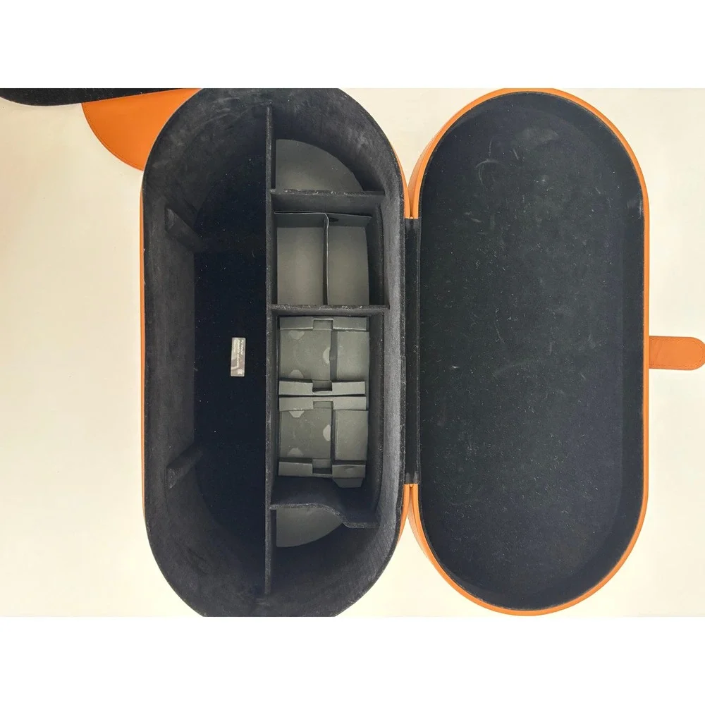 Dyson Airwrap Supersonic Presentation Case Tan Brown Storage Box Magnetic Clasp