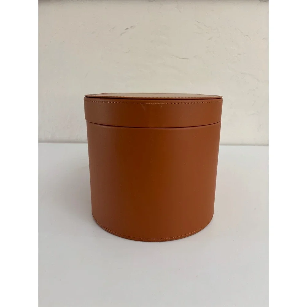 Dyson Airwrap Supersonic Presentation Case Tan Brown Storage Box Magnetic Clasp