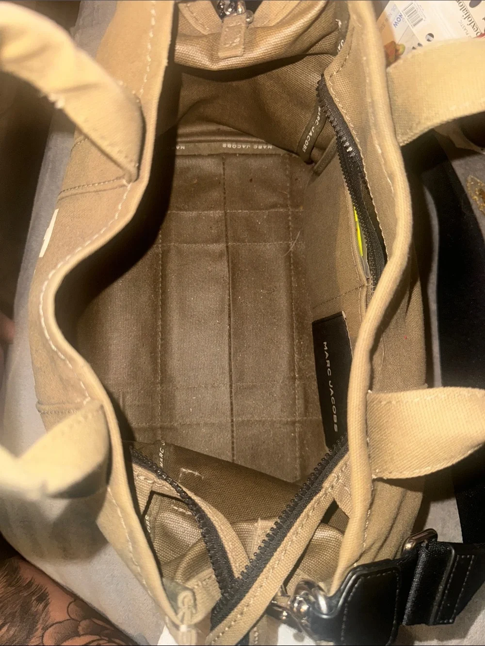 Marc Jacobs canvas tote