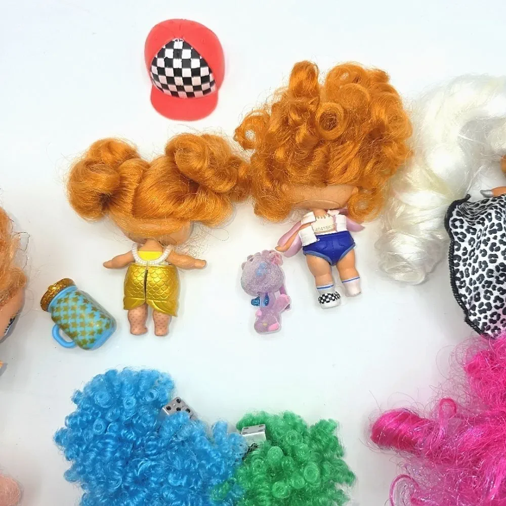 LOL Surprise Hair Goals Tots Dolls Bundle