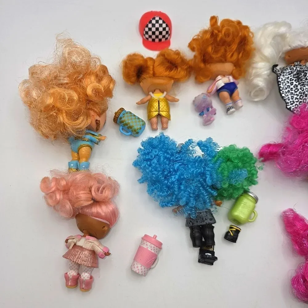 LOL Surprise Hair Goals Tots Dolls Bundle
