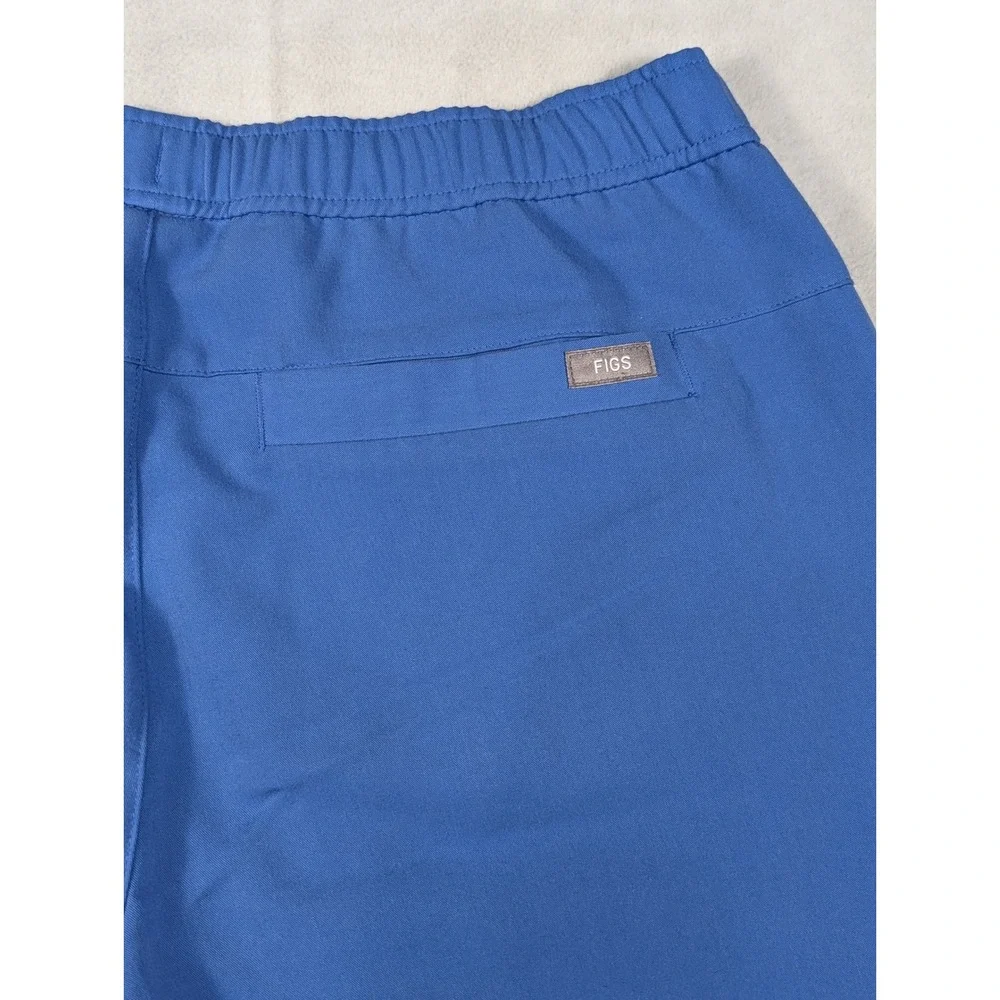 Figs Tansen Jogger Style Mens‎ Scrub Pants Ceil Blue Size Medium/Small