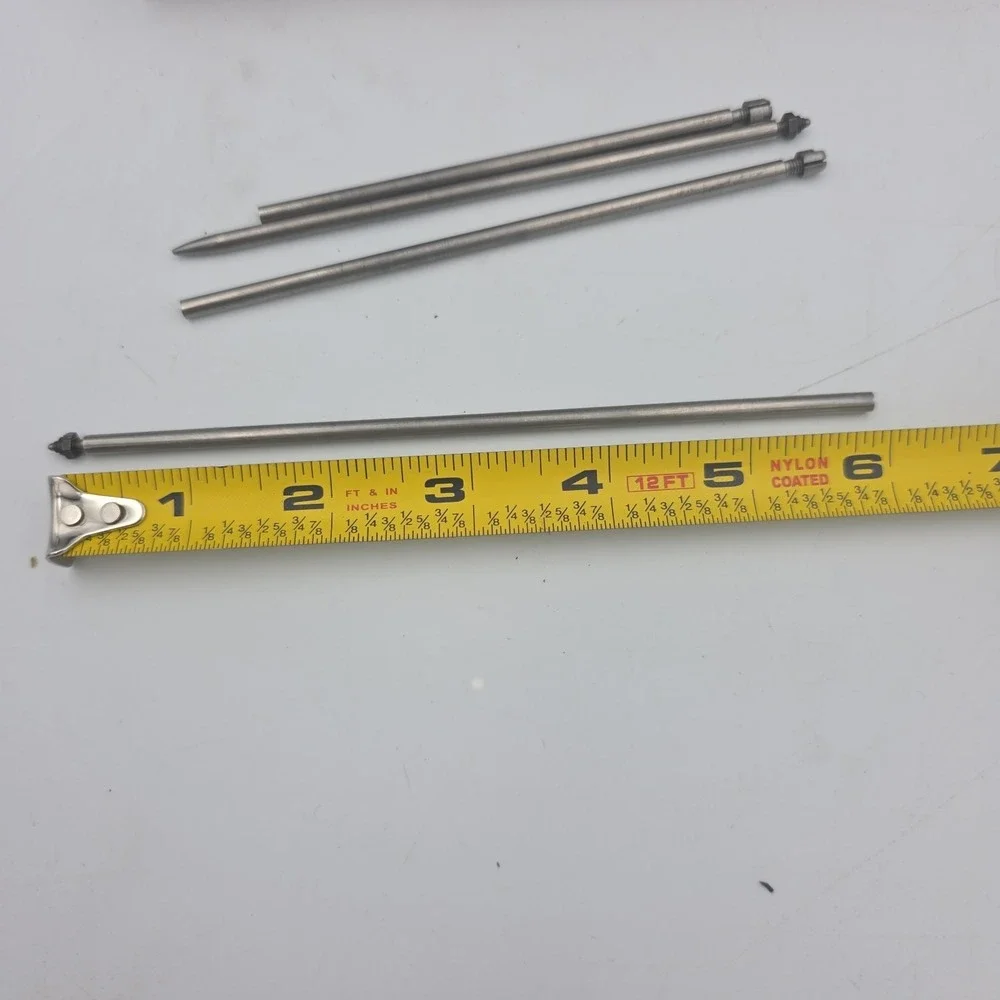 Starrett No. 445 Ratchet Thimble Depth Micrometer Set w/ Case