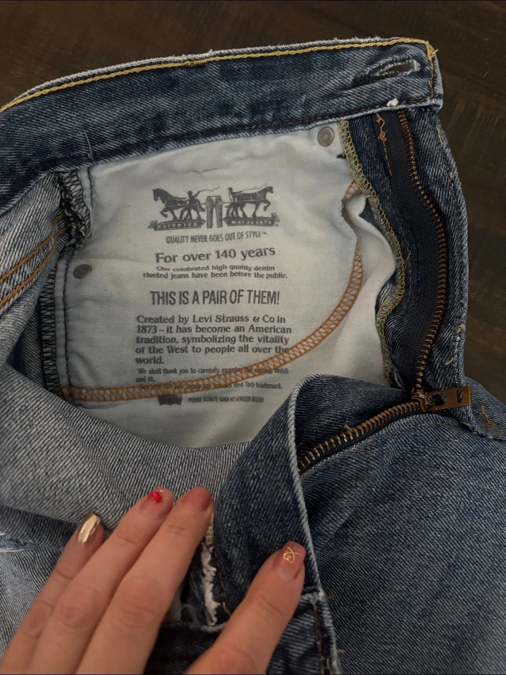 Levis levi high