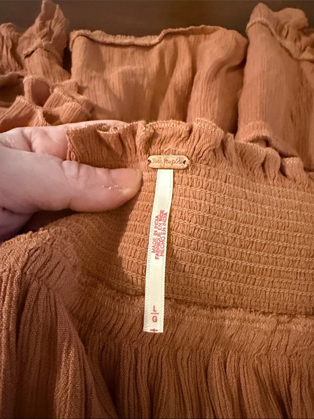 Free People waist fabric