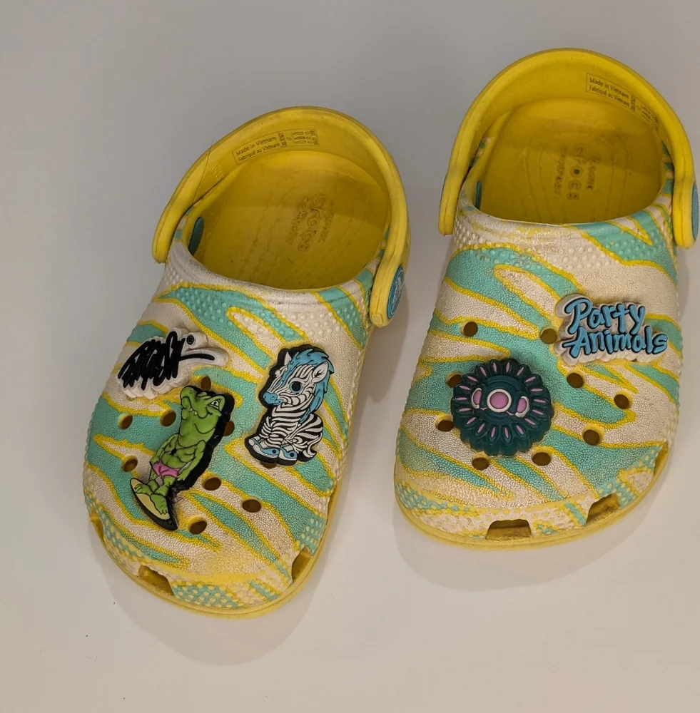 CROCS fun colorful