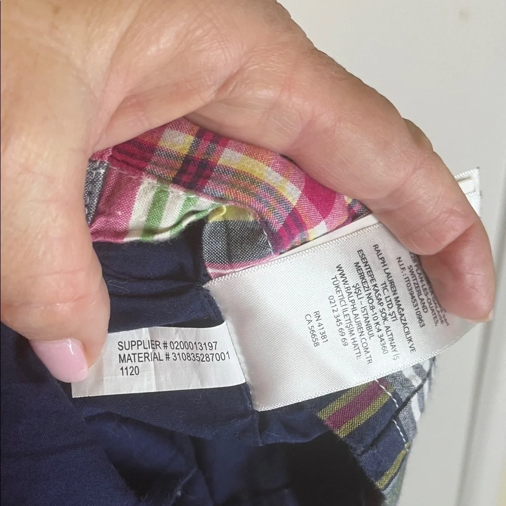 Ralph Lauren Multicolor Plaid Kids Casual Dress size 18 months
