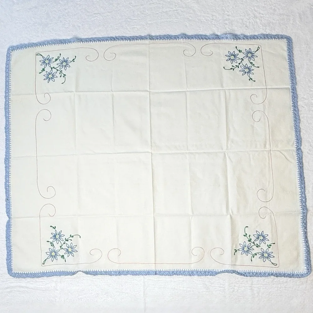 Handmade vintage embroidered