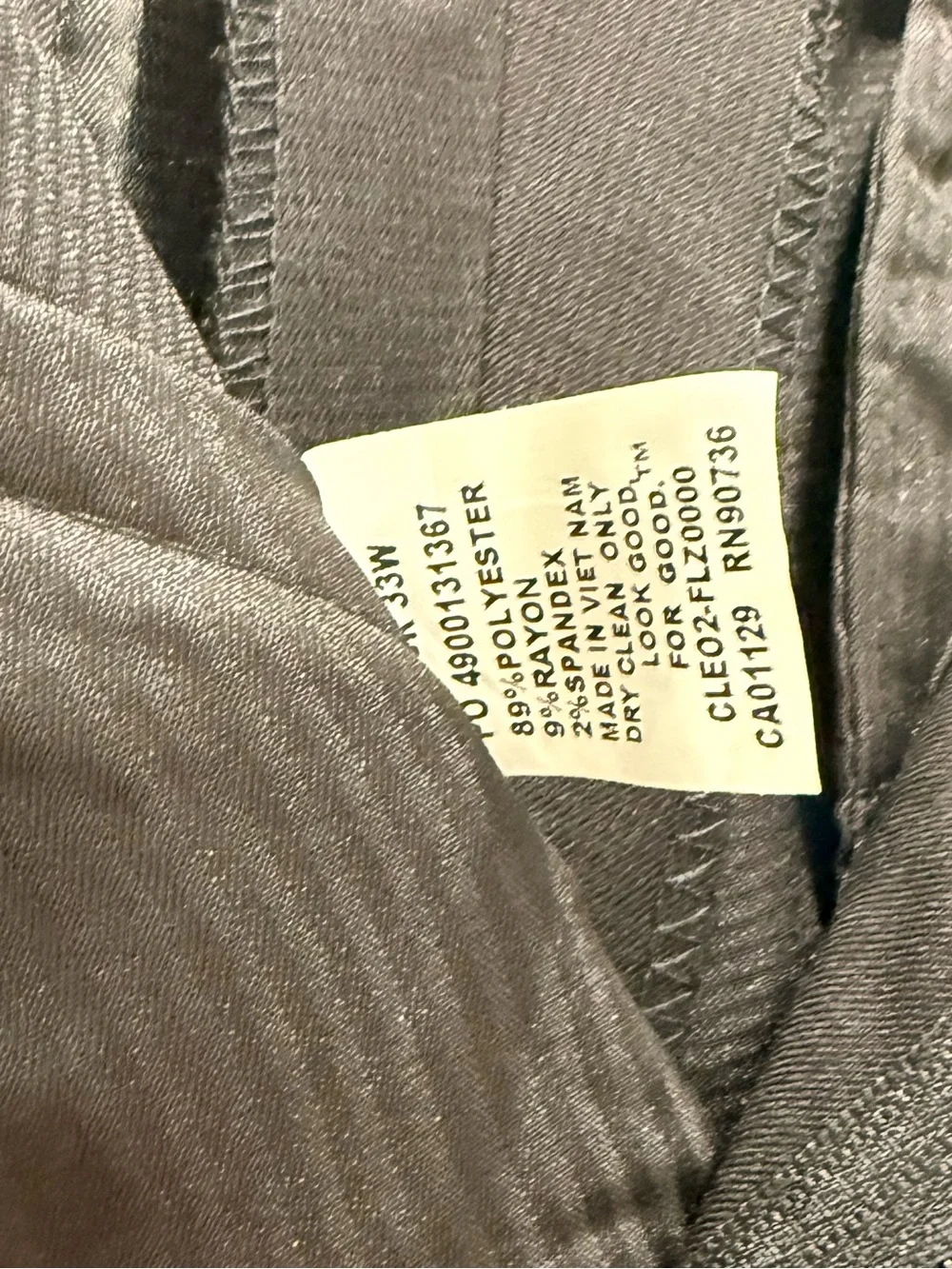 Kenneth Cole tuxedo buttons