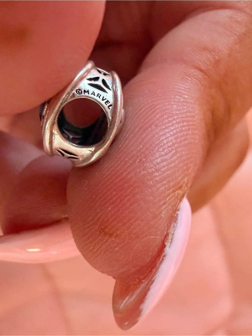 Pandora Iron Man Charm- I love you 3k RETIRED