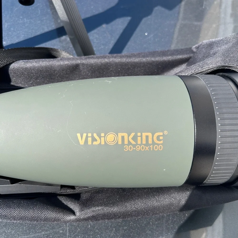 Visionking 30-90x100 Spotting Scope Olive Green with Tripod and Carrying Case