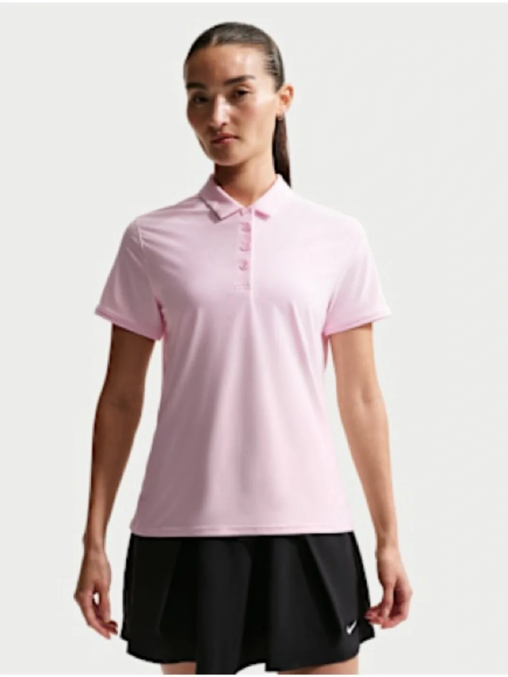 Nike Women’s Victory Dri-FIT Golf Polo. Color - Pink Foam. Size - Large