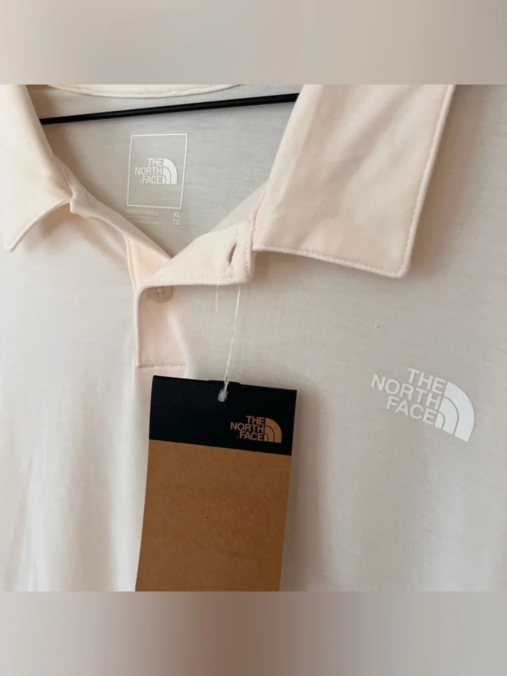 The North Face white large