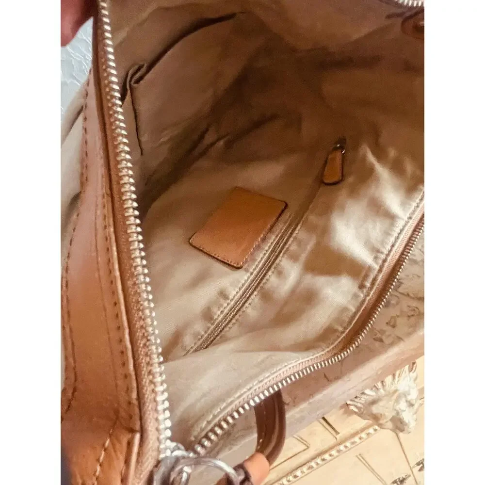 Coach Ergo Pleated hobo/soho white Leather Shoulder Bag F19730