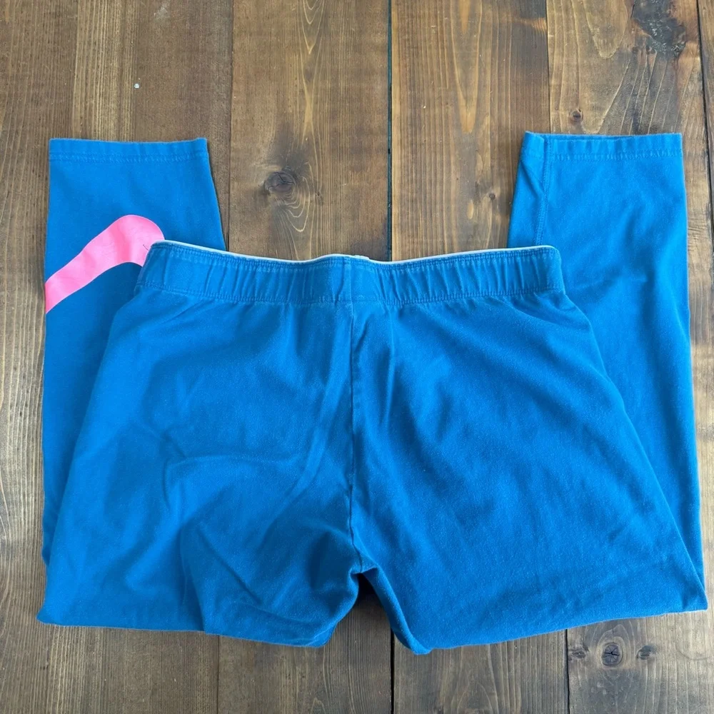 Nike Blue Cropped Leggings