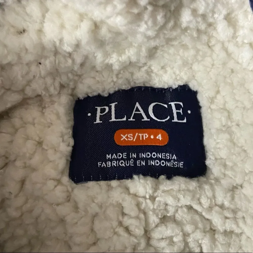NWT Children’s Place Fleece Lined Winter Coat