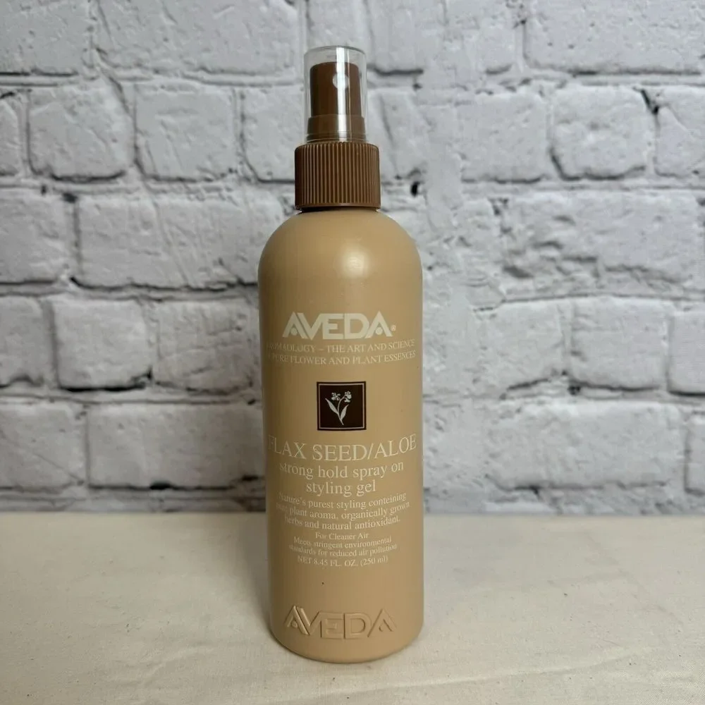 Aveda Flax Seed Aloe Strong Hold Spray On Stying Gel 8.5 fl oz Discontinued‎
