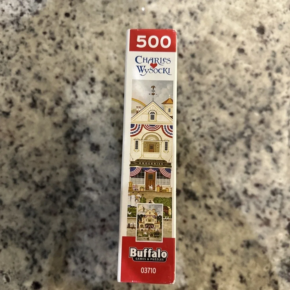 - Charles Wysocki - Lady Liberty's Independence Day Enterprising - 500 Piece NEW