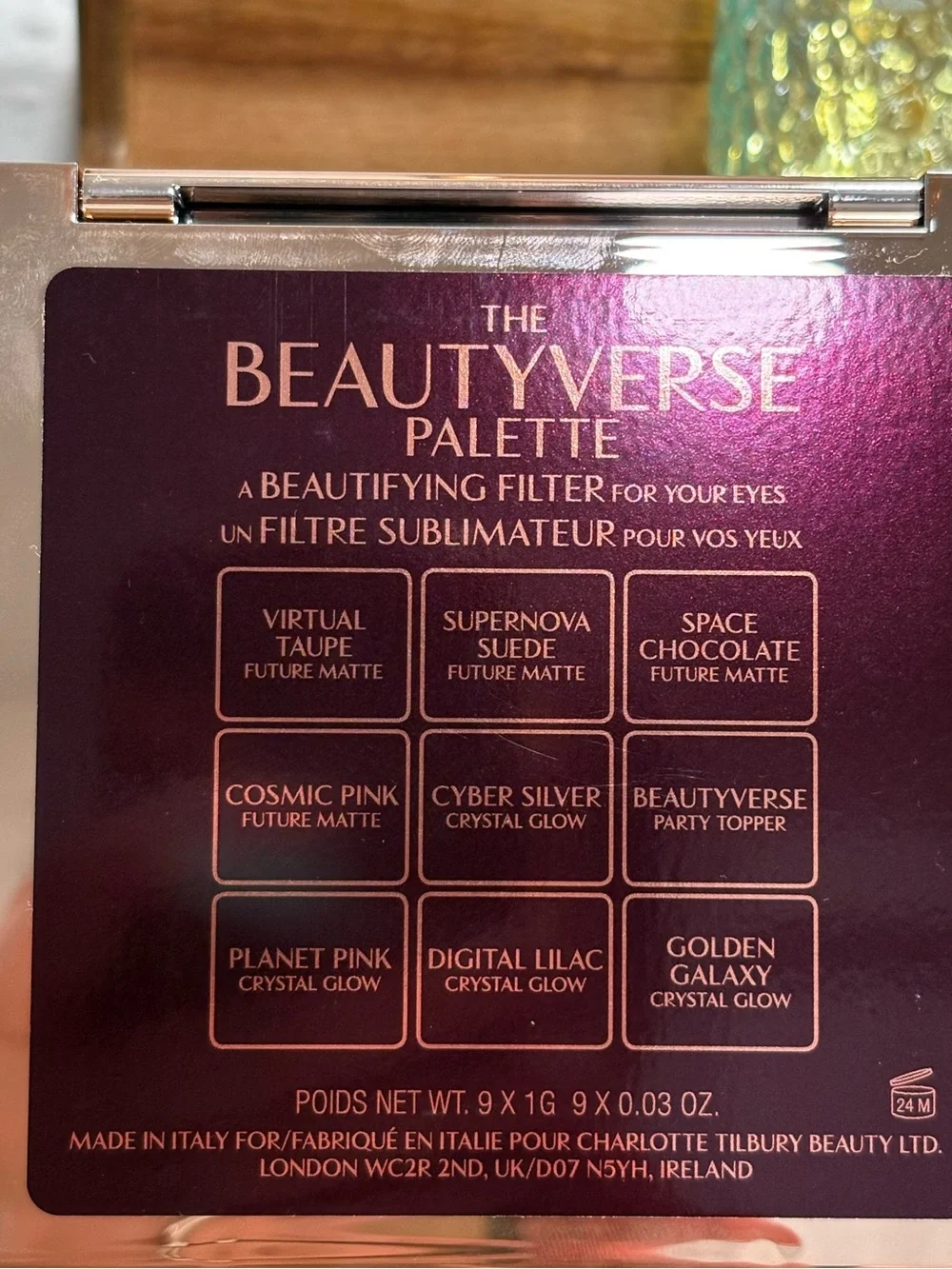 THE BEAUTYVERSE PALETTE LIMITED EDITION EYESHADOW PALETTE