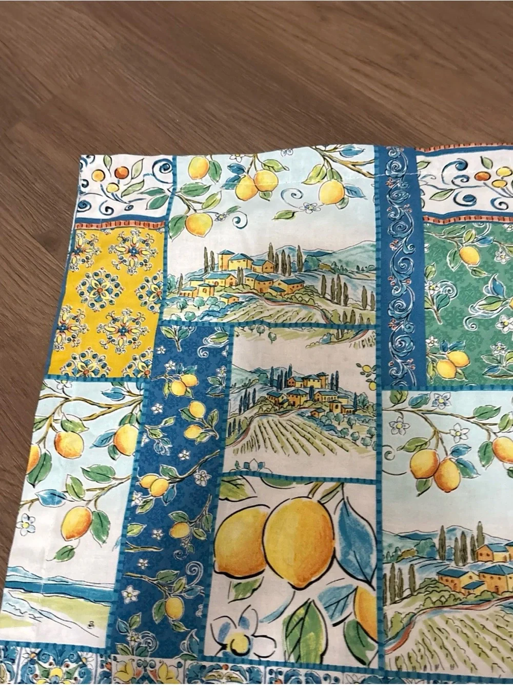 handmade lemon panel door curtain single panel new 45 wide x 29 length