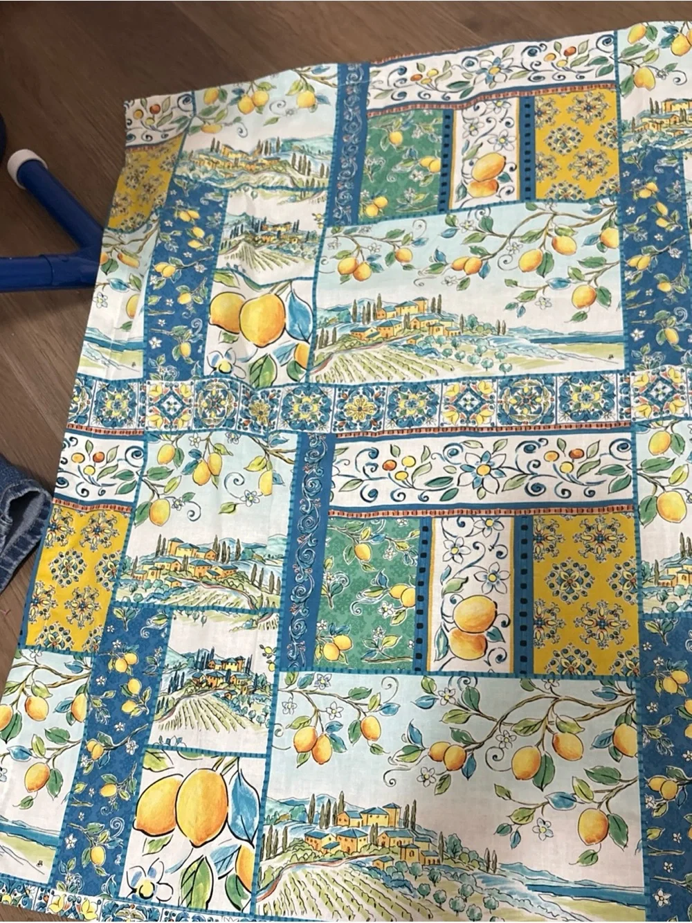 handmade lemon panel door curtain single panel new 45 wide x 29 length