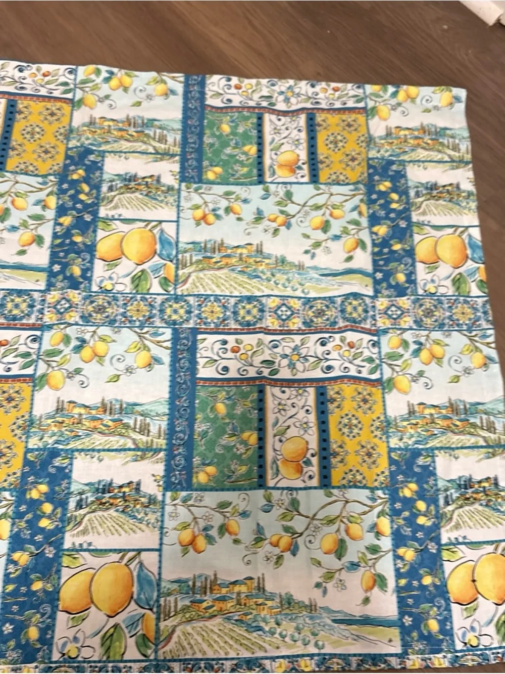 handmade lemon panel door curtain single panel new 45 wide x 29 length