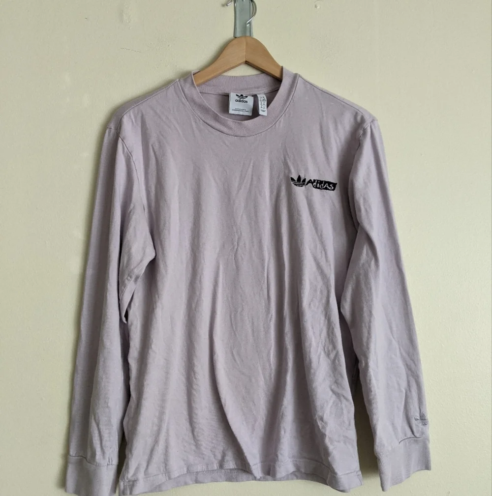 Adidas Originals Logo-Embroidered Printed Cotton-Jersey T-Shirt  Purple Size XS