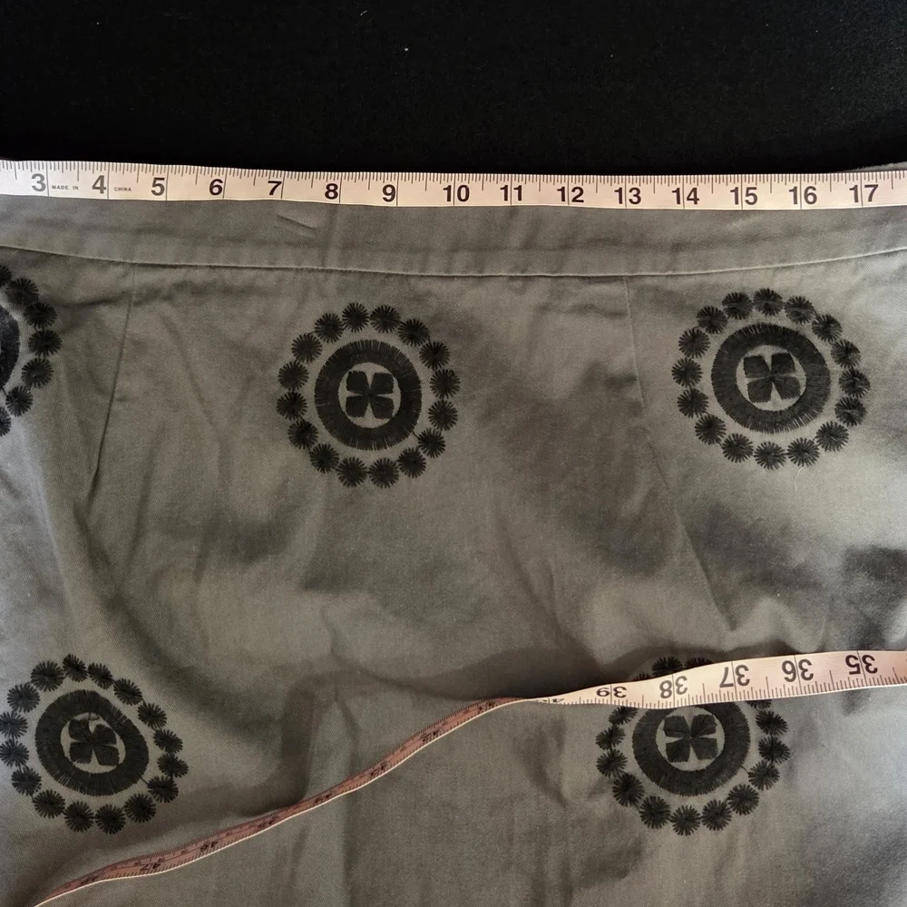 Boden Womens Skirt Size 14 Embroidered A Line Mini