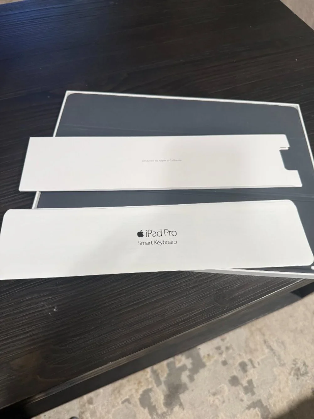 Apple Smart Keyboard for the 12.9-inch iPad Pro (1st or 2nd generation).