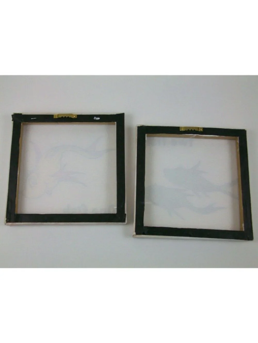 Dr Seuss 8X8 Canvas Wall Art Set One Fish Two Print Nursery Rhyme Yellow Green