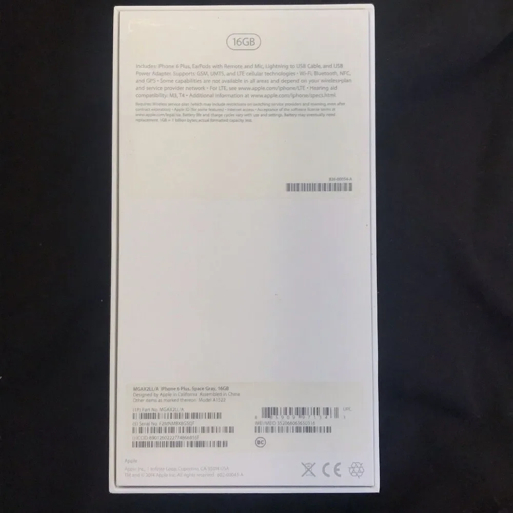 Apple iphone box