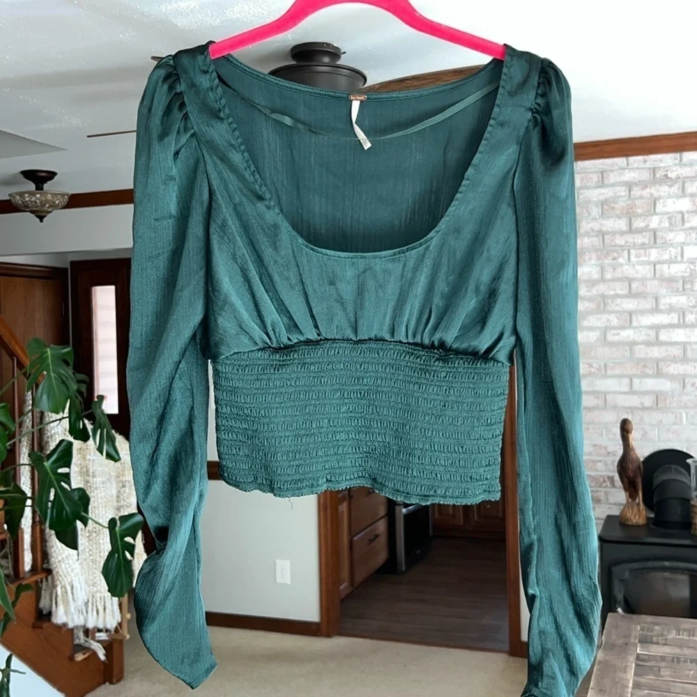 Free People poly blend