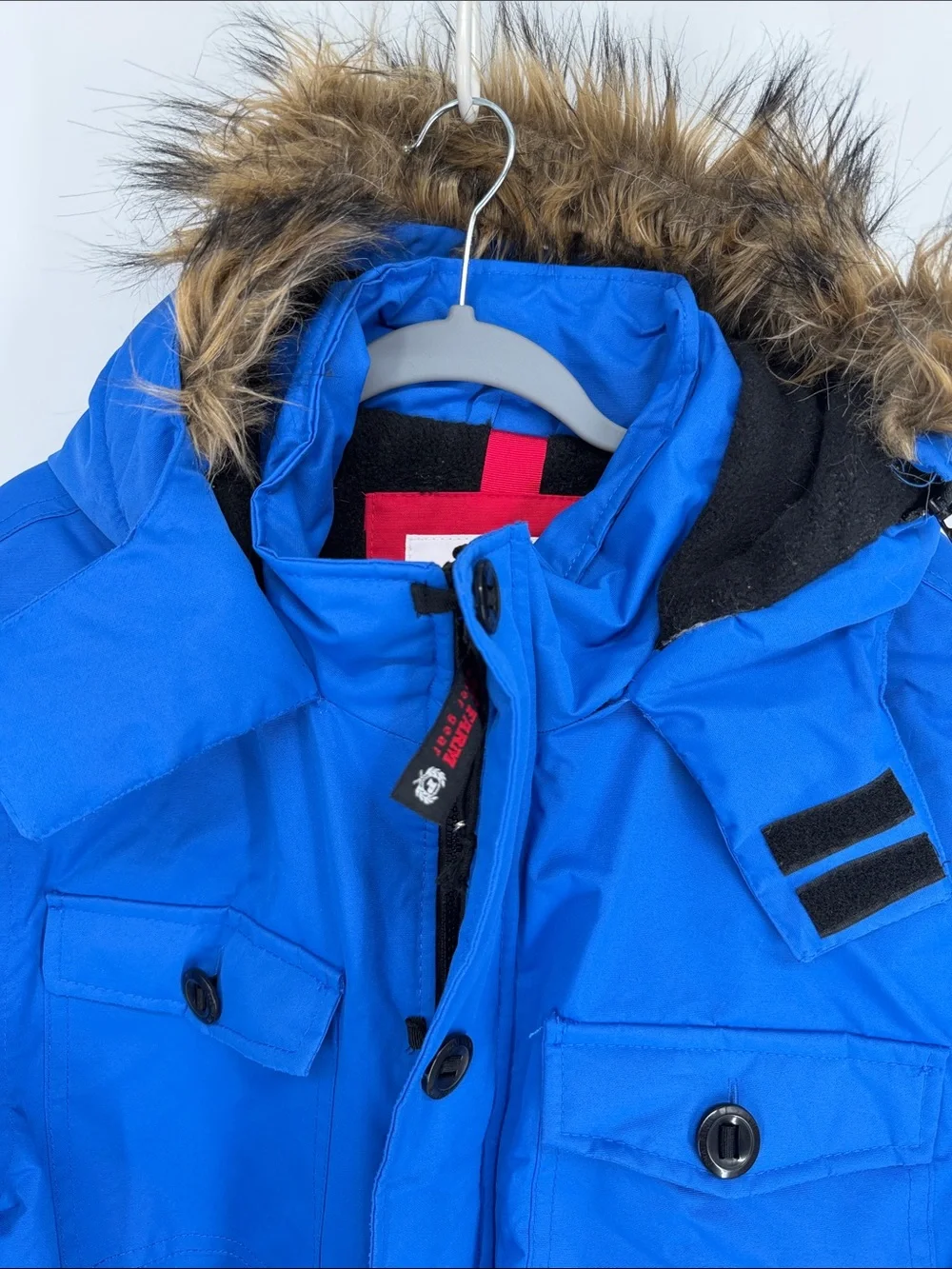Phat Farm Weather Gear Winter Coat Blue Men’s Size Large