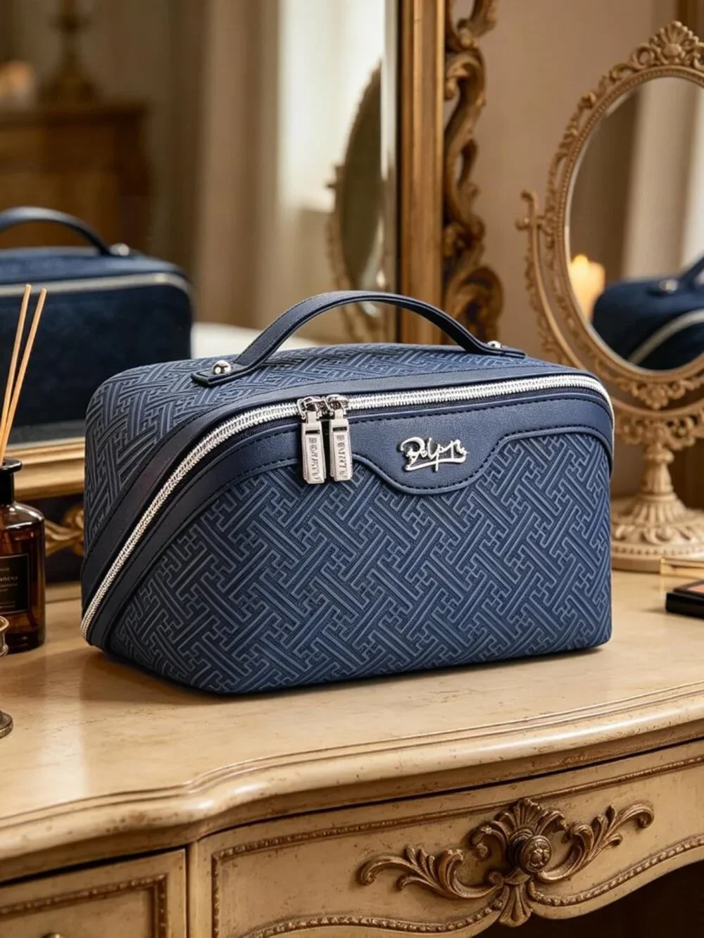boyatu navy textured