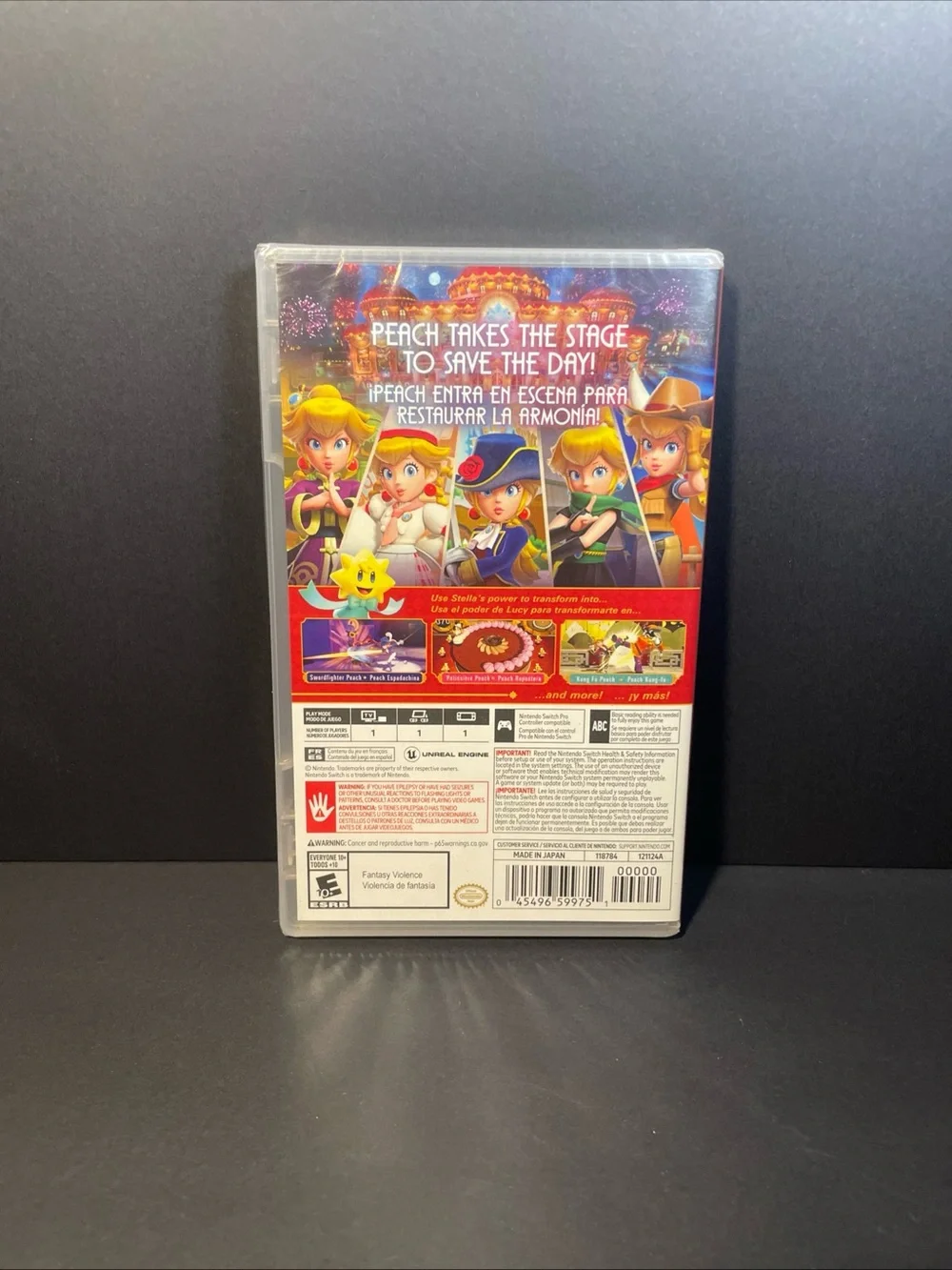 Nintendo - Princess Peach: Showtime! (Pink) sealed