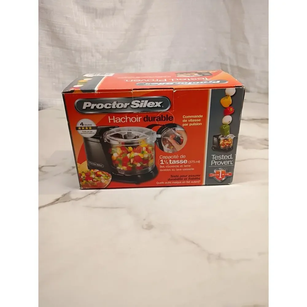 Proctor Silex 72507 1.5 Cup Food Chopper New