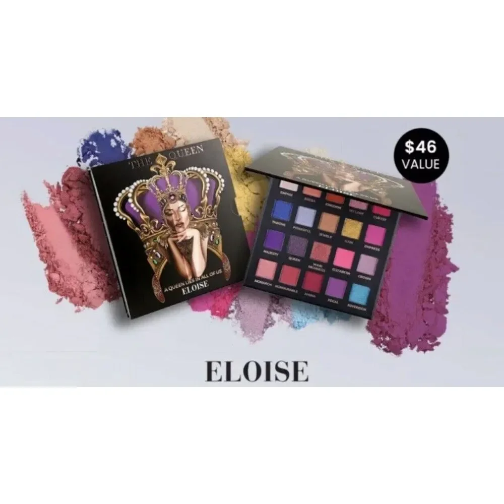 Eloise Beauty The Queen, A Queen Lies In All Of Us, 20 Pigment Palette‎ NIB