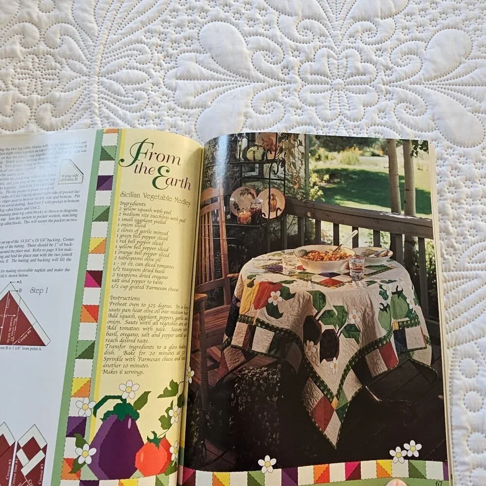 Quilts A La Carte Pattern Book By Leisure Arts 2002