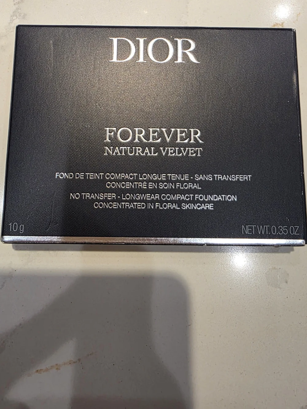 Dior Forever Natural Velvet No transfer Longwear Compact Foundation- 2N Light