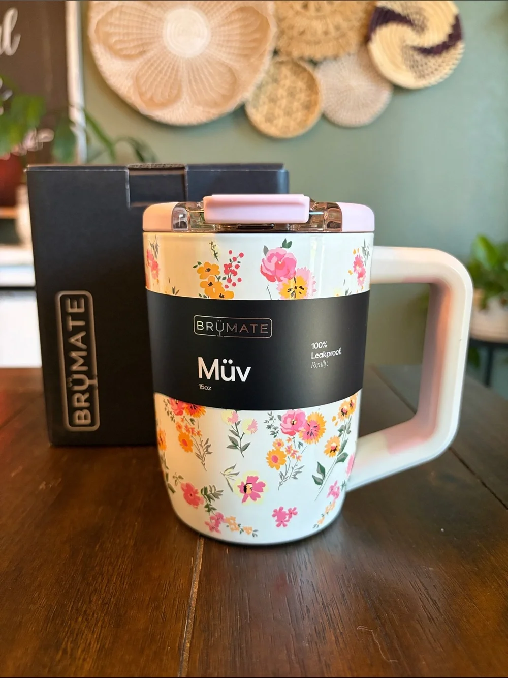 BrüMate Müv 15oz in Wildflower Whisper! New! Limited Edition!