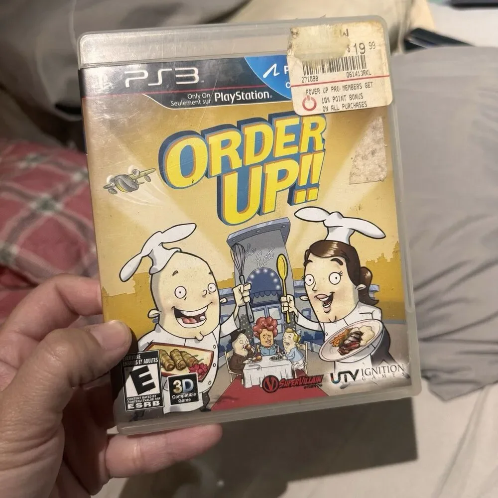 Order Up!! (PlayStation 3, PS3) Great Condition - Tested