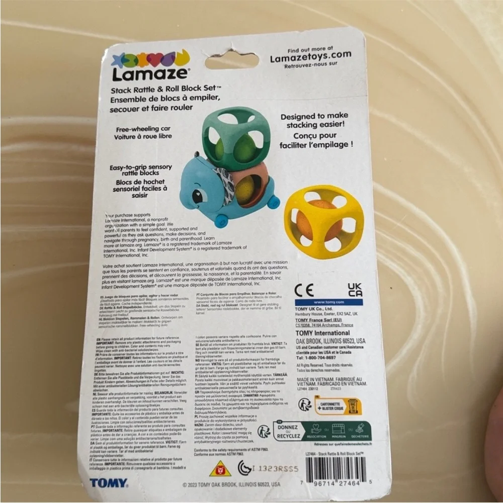 Lamaze engaging sensory